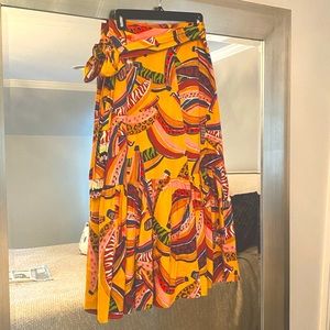 FARM Rio Wrap Skirt - knee length